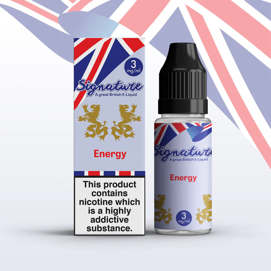 Signature E-Liquids 10ml 50VG/50PG 12mg Box Of 10