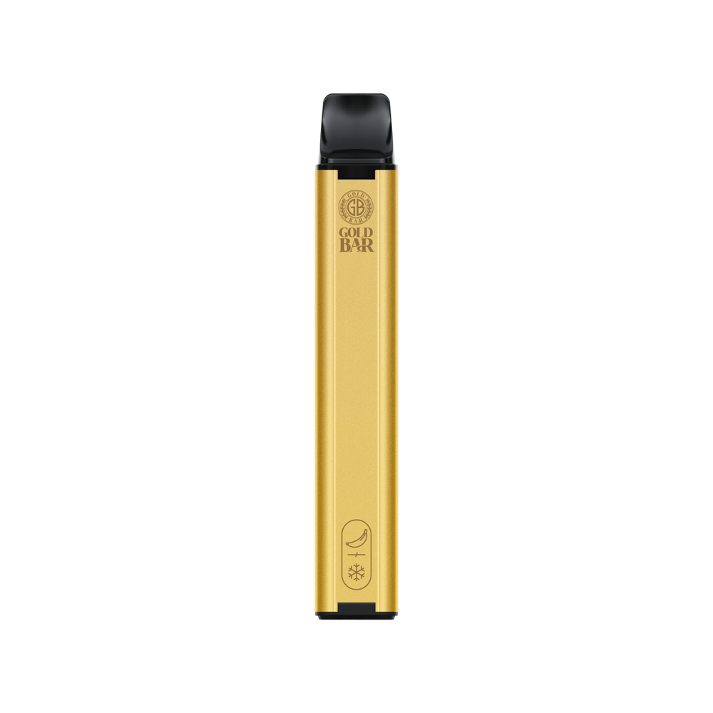 
                  
                    Vape Gold Bar Banana Ice Disposable Vape 20mg Box Of 10
                  
                