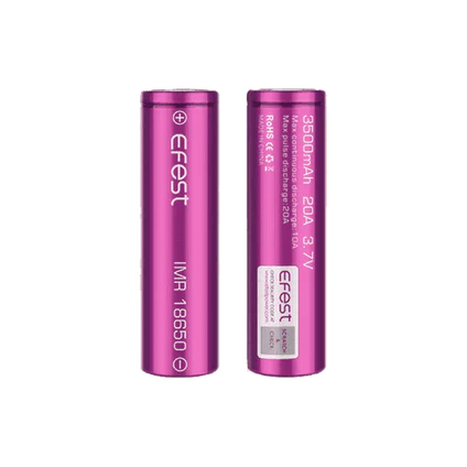 EFEST - 18650 - 3.7V 3000MAH 35A - BATTERY [PACK OF 2]