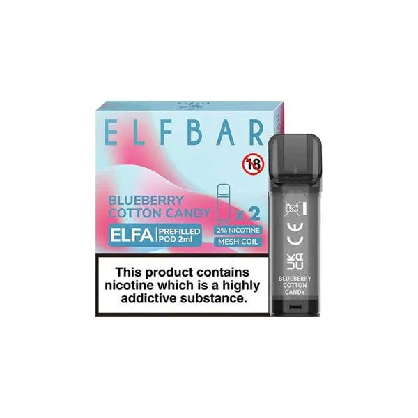 
                  
                    ELFBAR Elfa Pre-Filled Pod - 2ml - 20mg (2 Pack)
                  
                