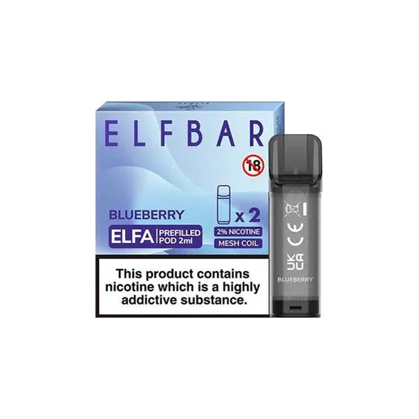 
                  
                    ELFBAR Elfa Pre-Filled Pod - 2ml - 20mg (2 Pack)
                  
                