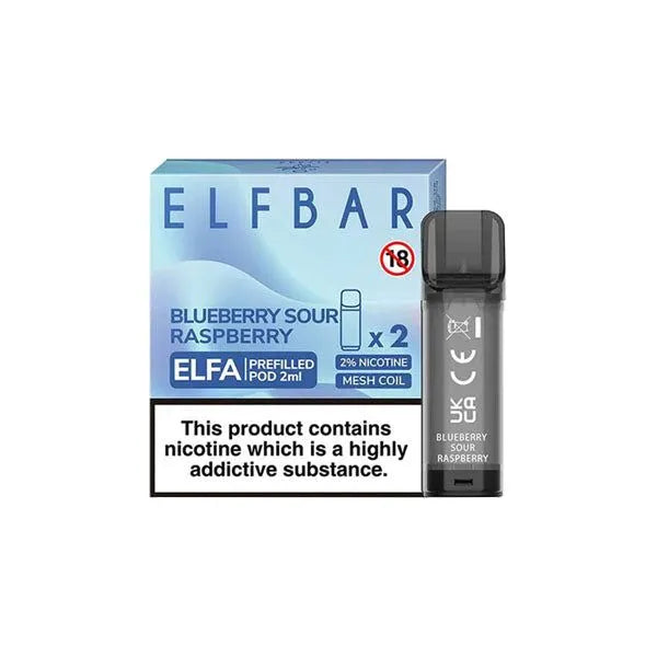 
                  
                    ELFBAR Elfa Pre-Filled Pod - 2ml - 20mg (2 Pack)
                  
                