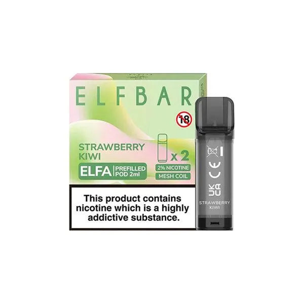 
                  
                    ELFBAR Elfa Pre-Filled Pod - 2ml - 20mg (2 Pack)
                  
                