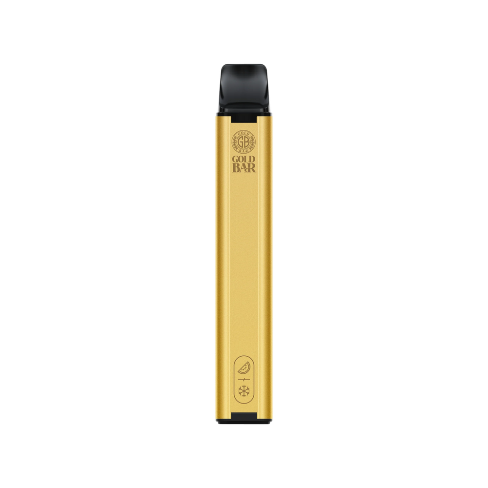 
                  
                    Vape Gold Bar Watermelon Ice Disposable Vape 20mg Box Of 10
                  
                