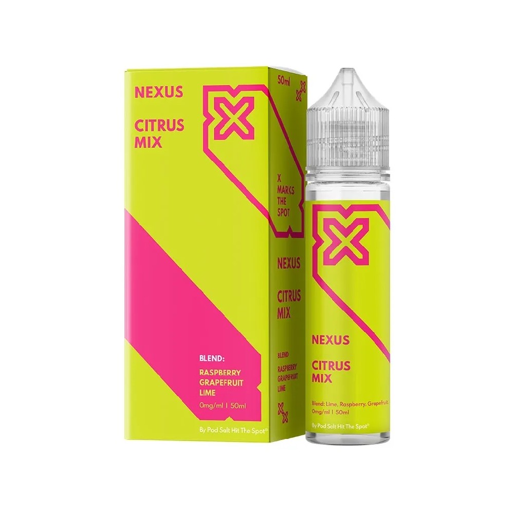 Nexus Lime Raspberry Grapefruit 50ml Shortfill E-liquid (En)