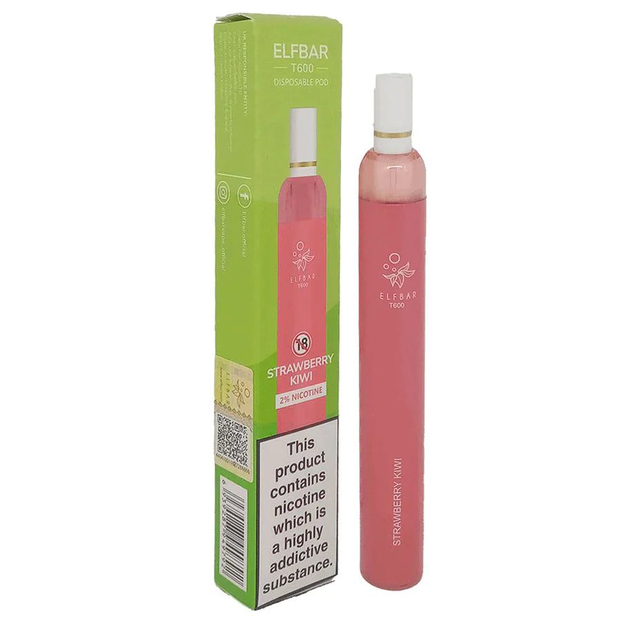 ELFBAR T600 Disposable Vape - 20mg Strawberry Kiwi