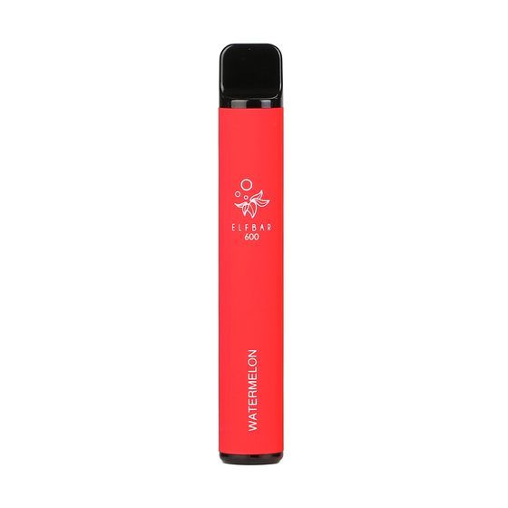 ELFBAR 600 Disposable Vape - 20mg Watermelon Box Of 10